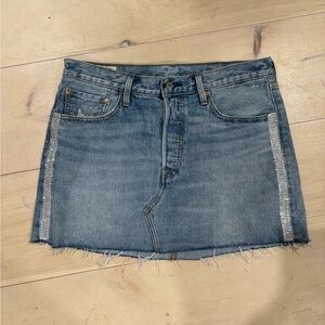 Levi denim skirt